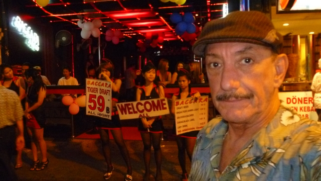 Walking street in Pattaya, Thailand