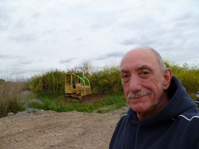 D3B Caterpillar and me on my property north of San Francisco. I love running big equipment. Mike